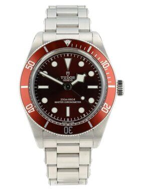 Tudor Black Bay Red Dial Stainless Steel 39mm Automatic Mens Watch 7939A1A0RU